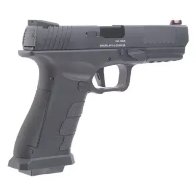 Replika pistoletu CO2 Shark Full Auto - czarna OD-G-APS-02-020839-00 asgbox.pl Replika pistoletu CO2 Shark Full Auto - czarna OD-G-APS-02-020839-00 asgbox.pl