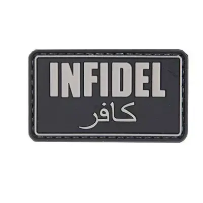 Alternative view of Naszywka 3D - Infidel - Black