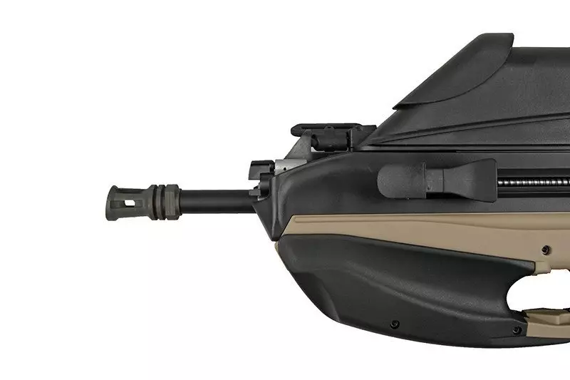 Replika karabinka szturmowego FN F2000 z lunetą - tan OD-G-GIG-01-007292-00 asgbox.pl Replika karabinka szturmowego FN F2000 z lunetą - tan - obrazek 9