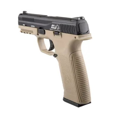 Replika pistoletu BLE - Alpha - Czarny/Tan OD-G-ICS-02-016419-00 asgbox.pl