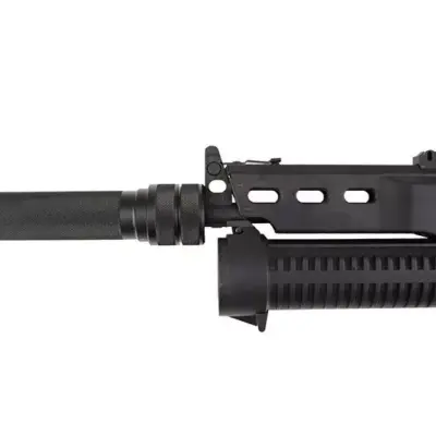 Replika pistoletu maszynowego PP-19 Bizon z tłumikiem i kolimatorem OD-G-CYM-01-009116-00 asgbox.pl