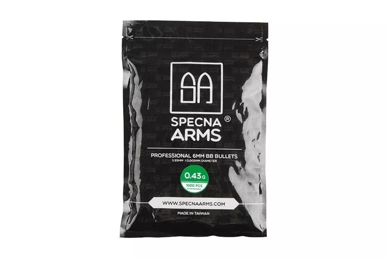 Kulki Specna Arms 0.43g Ultimate Heavy BIO - 1000szt. OD-G-SPE-16-018080-00 asgbox.pl asgbox.pl - Kulki Specna Arms 0.43g Ultimate Heavy BIO - 1000szt.