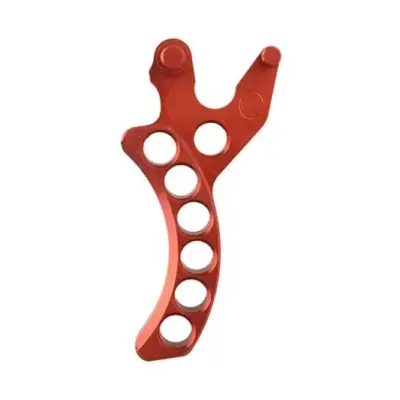 Język spustowy CNC do replik typu AK (C) - czerwony OD-G-RET-08-017691-00 asgbox.pl