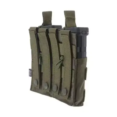 Podwójna ładownica open na magazynki 7,62 - oliwkowa OD-G-PRI-19-019443-00 asgbox.pl