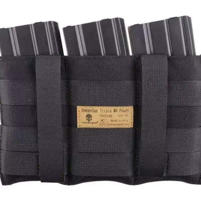 Potrójna ładownica typu Speed na magazynki typu M4/M16 - czarna OD-G-EME-19-019136-00 asgbox.pl