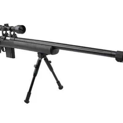 Replika karabinu snajperskiego MB4405D z lunetą i dwójnogiem OD-G-WEL-03-006019-00 asgbox.pl