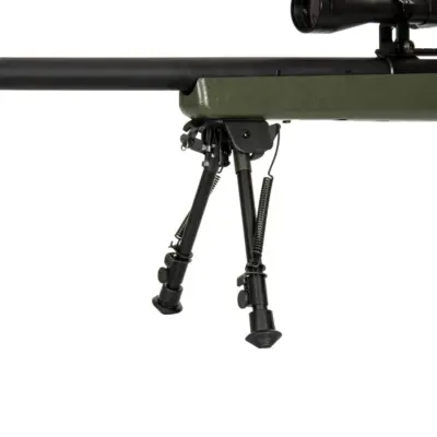Replika karabinu snajperskiego SW-10 (z lunetą i dwójnogiem) - oliwkowa OD-G-SWL-03-007818-00 asgbox.pl