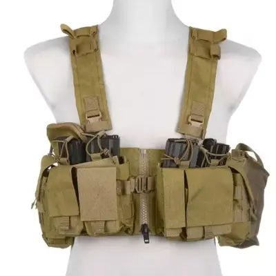 Kamizelka taktyczna Split Front Chest Rig gen.V - Khaki OD-G-EME-18-012922-00 asgbox.pl