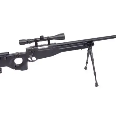 Replika karabinu snajperskiego MB08D - z lunetą i dwójnogiem - czarna OD-G-WEL-03-001348-00 asgbox.pl