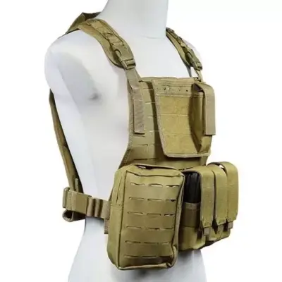 Kamizelka taktyczna typu MBSS (LaserCut) - Tan OD-G-GFT-18-018409-00 asgbox.pl