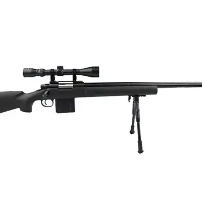 Replika karabinu snajperskiego MB4405D z lunetą i dwójnogiem OD-G-WEL-03-006019-00 asgbox.pl