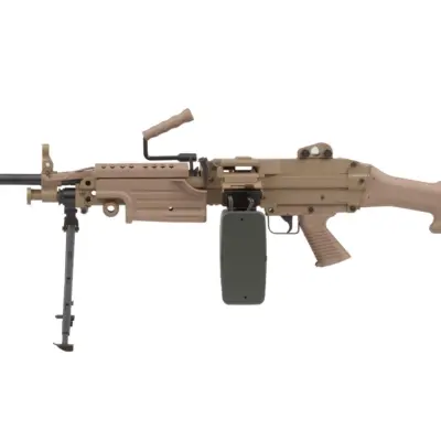 Replika karabinu maszynowego H.M.G. MK2 - tan OD-G-AIK-01-013395-00 asgbox.pl