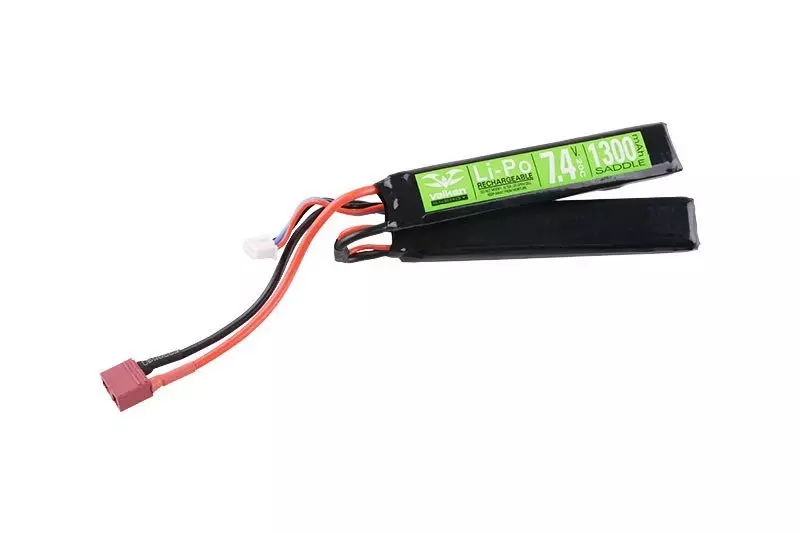 Akumulator LiPo 7,4V Valken Energy 1300mAh 20C (2-modłowy) OD-G-VLK-06-018466-00 asgbox.pl asgbox.pl - Akumulator LiPo 7