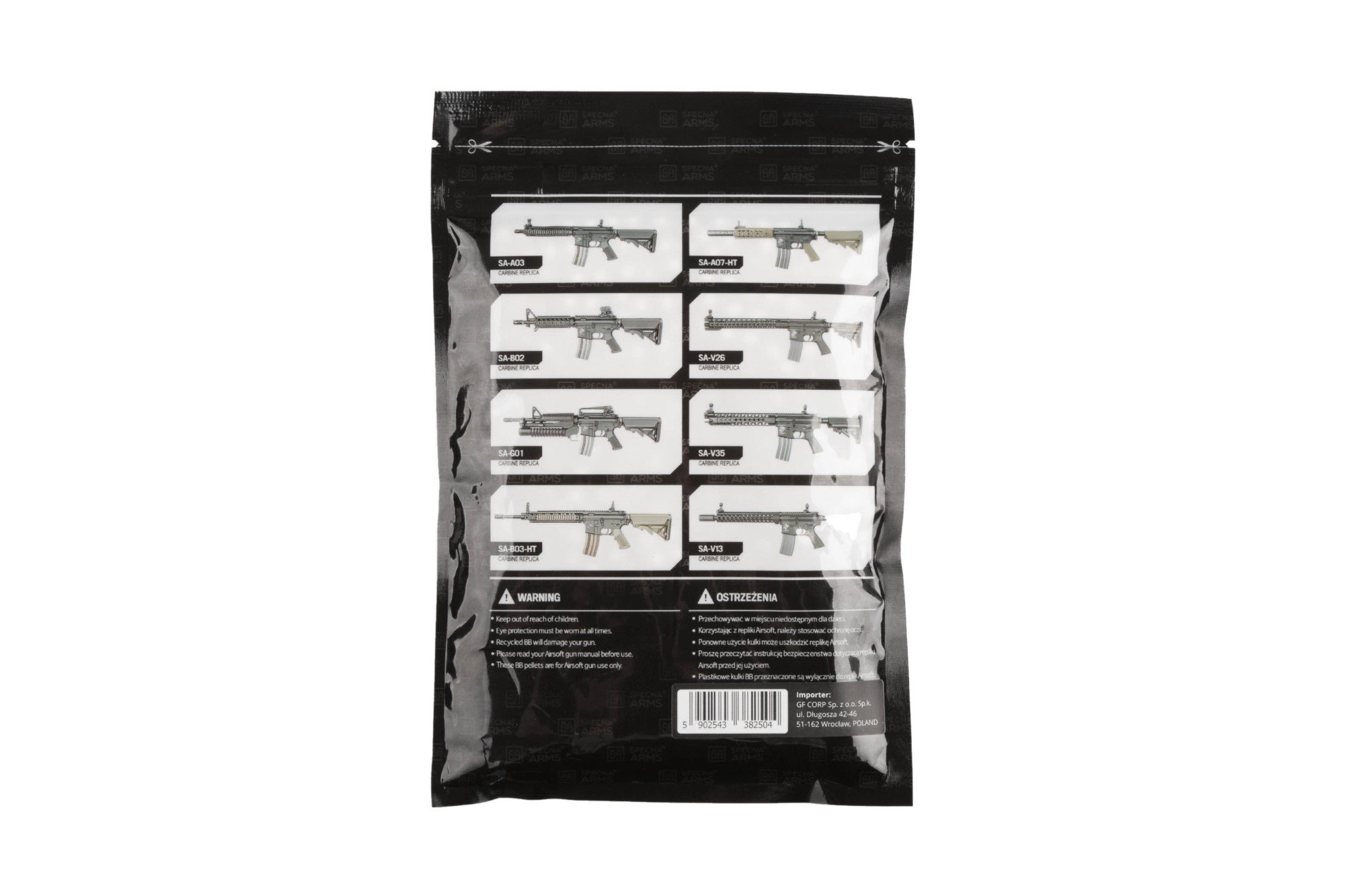Kulki Specna Arms 0.40g Ultimate Heavy - 1000szt. OD-G-SPE-16-016828-00 asgbox.pl Kulki Specna Arms 0.40g Ultimate Heavy - 1000szt. - obrazek 2
