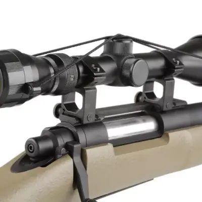 Replika karabinu snajperskiego SW-04J Army (z lunetą i dwójnogiem) - tan OD-G-SWL-03-002103-00 asgbox.pl