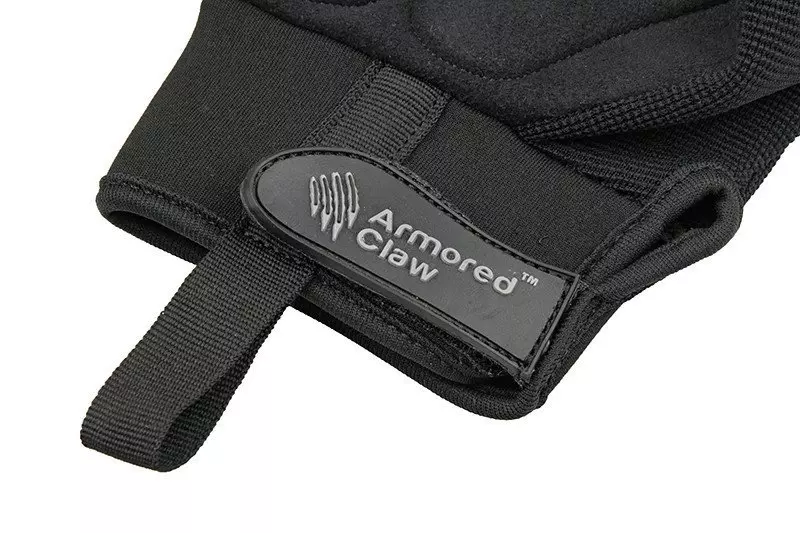 Rękawice taktyczne Armored Claw Shooter Cut - czarne OD-G-ACL-33-007267-02 asgbox.pl Rękawice taktyczne Armored Claw Shooter Cut - czarne - obrazek 5