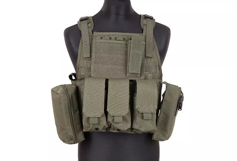 Kamizelka typu Plate Carrier - oliwkowa OD-G-GFT-18-000953-00 asgbox.pl Kamizelka typu Plate Carrier - oliwkowa - obrazek 2