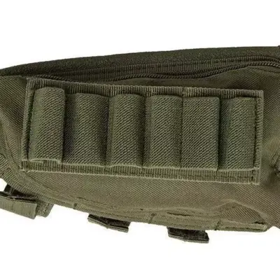 Ładownica na kolbę do strzelby - oliwkowa OD-G-GFT-19-001259-00 asgbox.pl