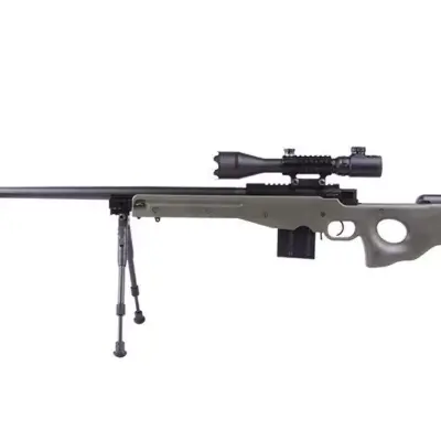 Replika karabinu snajperskiego 4402D (z lunetą i dwójnogiem) - olive OD-G-WEL-03-005145-00 asgbox.pl