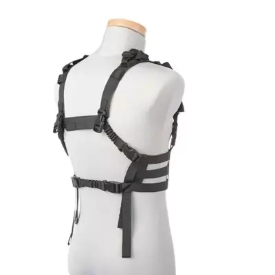 Kamizelka taktyczna Chest Rig typu Low Profile - Czarna OD-G-GFT-18-013406-00 asgbox.pl