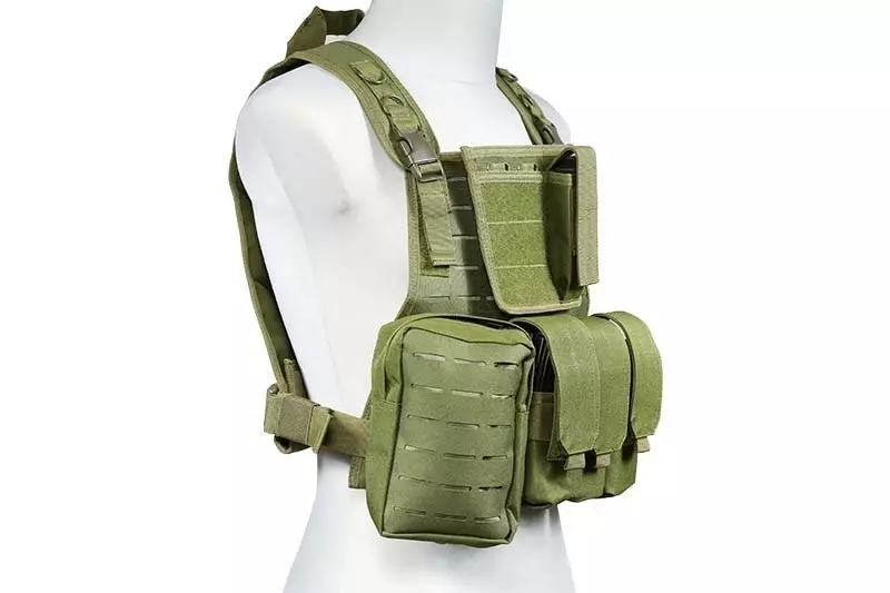 Kamizelka taktyczna typu MBSS (LaserCut) - oliwkowa OD-G-GFT-18-018407-00 asgbox.pl Kamizelka taktyczna typu MBSS (LaserCut) - oliwkowa - obrazek 6