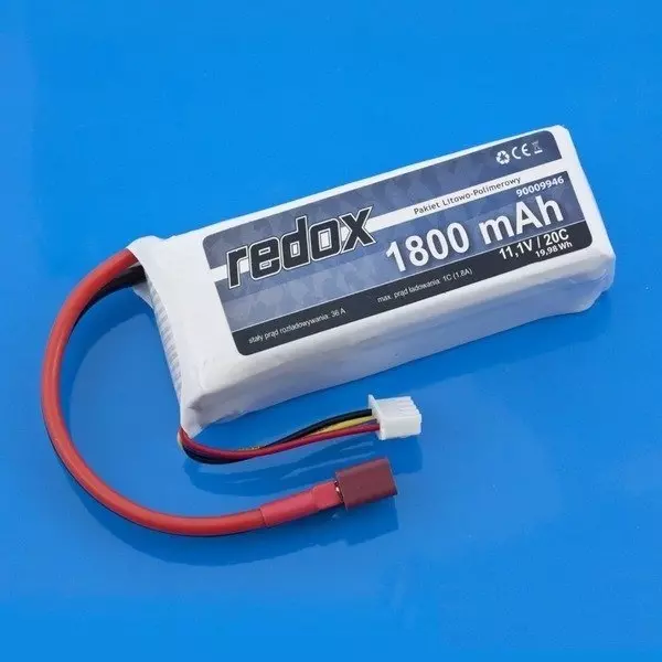 Akumulator LiPo 1800 mAh 11,1V 20C OD-G-RDX-06-010028-00 asgbox.pl asgbox.pl - Akumulator LiPo 1800 mAh 11