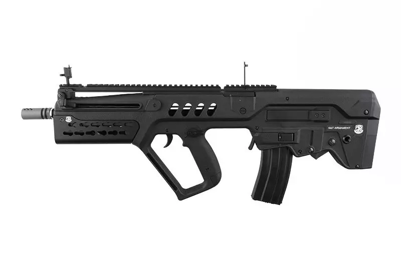 Replika karabinka T21 Flat Top KeyMod (Professional version) - czarna OD-G-SIT-01-017977-00 asgbox.pl Replika karabinka T21 Flat Top KeyMod (Professional version) - czarna - obrazek 9