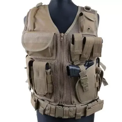 Kamizelka taktyczna KAM-39 - tan OD-G-GFT-18-001855-00 asgbox.pl