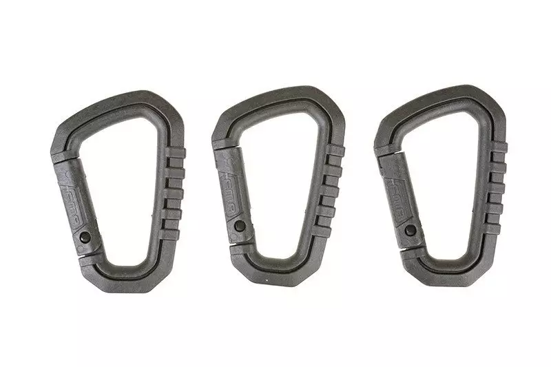 Zestaw 3 polimerowych karabinków - czarny OD-G-FMA-31-008560-00 asgbox.pl asgbox.pl - Zestaw 3 polimerowych karabinków - czarny