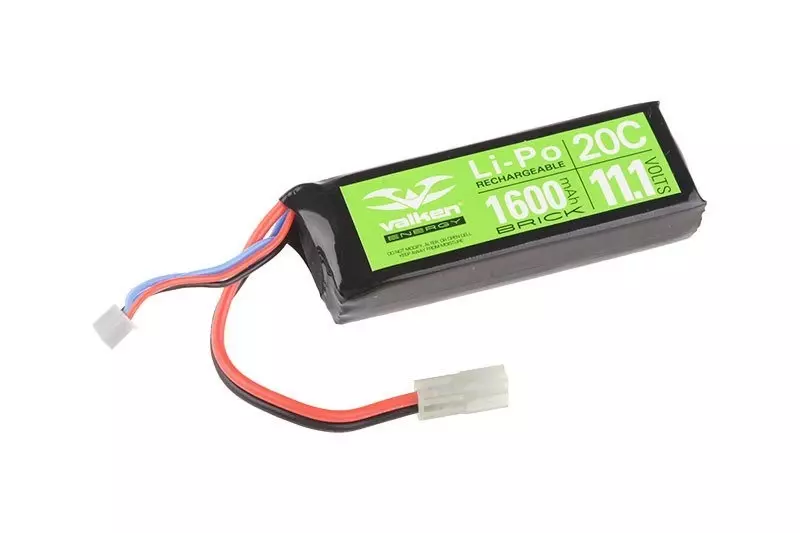 Akumulator LiPo 11,1V Valken Energy 1600mAh 20C OD-G-VLK-06-018476-00 asgbox.pl asgbox.pl - Akumulator LiPo 11