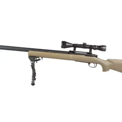 Replika karabinu snajperskiego SW-04J Army (z lunetą i dwójnogiem) - tan OD-G-SWL-03-002103-00 asgbox.pl