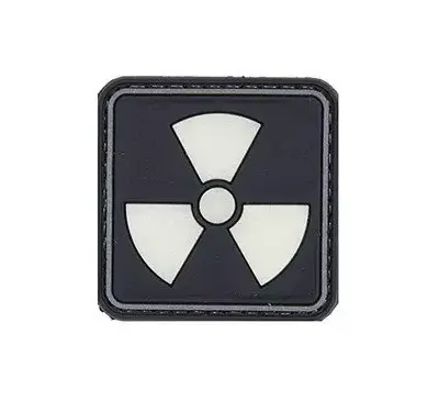 Alternative view of Naszywka 3D - H3 Radioactive - świecąca w ciemności