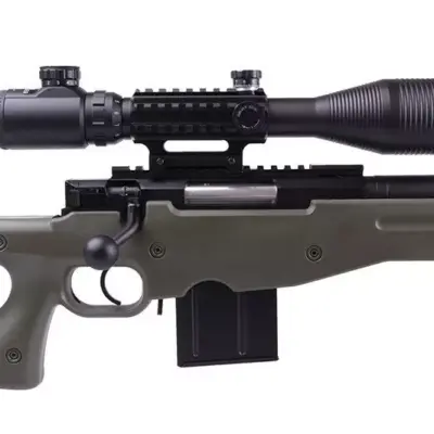 Replika karabinu snajperskiego 4402D (z lunetą i dwójnogiem) - olive OD-G-WEL-03-005145-00 asgbox.pl