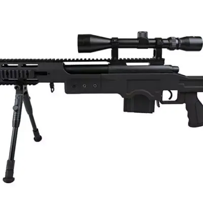 Replika karabinu snajperskiego MB4411D UPV - z lunetą i dwójnogiem OD-G-WEL-03-007312-00 asgbox.pl