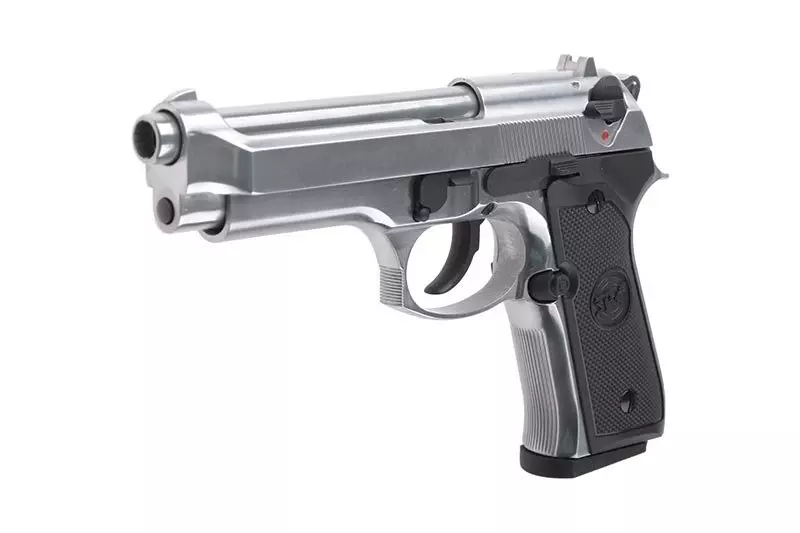 Replika pistoletu SR92 - Srebrny OD-G-SRC-02-002226-00 asgbox.pl Replika pistoletu SR92 - Srebrny - obrazek 8