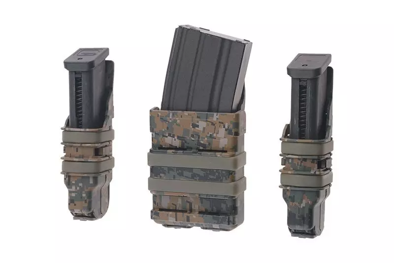 Zestaw ładownic FAST na magazynki 5,56 i 9mm - woodland OD-G-FMA-19-022438-00 asgbox.pl Zestaw ładownic FAST na magazynki 5,56 i 9mm - woodland - obrazek 4