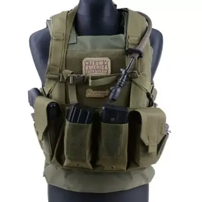 Kamizelka taktyczna Personal Body Armor - oliwkowa OD-G-GFT-18-000888-00 asgbox.pl
