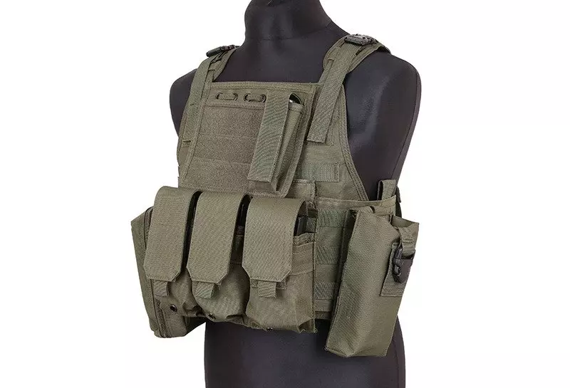 Kamizelka typu Plate Carrier - oliwkowa OD-G-GFT-18-000953-00 asgbox.pl Kamizelka typu Plate Carrier - oliwkowa - obrazek 3