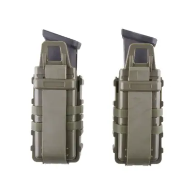 Podwójna ładownica Open III (S) na magazynki pistoletowe - oliwkowa OD-G-PRI-19-017417-00 asgbox.pl