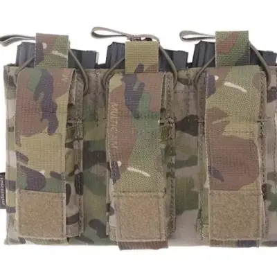Potrójna ładownica Open Top na magazynki M4/M16 + pistoletowe - Multicam OD-G-EME-19-020196-00 asgbox.pl