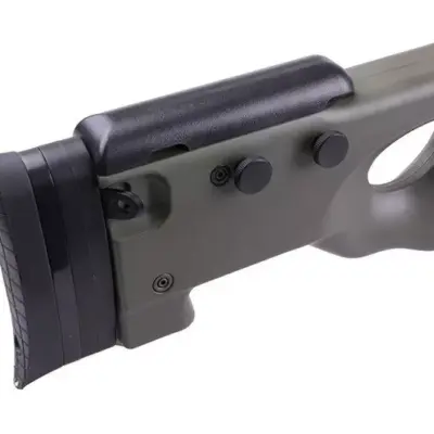 Replika karabinu snajperskiego 4402D (z lunetą i dwójnogiem) - olive OD-G-WEL-03-005145-00 asgbox.pl