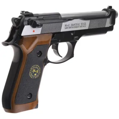 Replika pistoletu Samurai Edge Standard V2. M9 Full Auto - czarno/srebrna OD-G-WET-02-019792-00 asgbox.pl