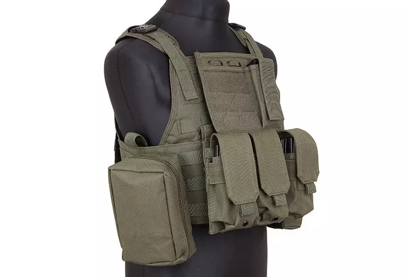 Kamizelka typu Plate Carrier - oliwkowa OD-G-GFT-18-000953-00 asgbox.pl Kamizelka typu Plate Carrier - oliwkowa - obrazek 4