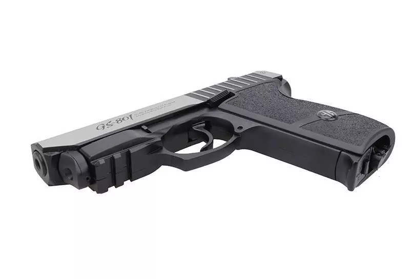 Replika pistoletu GS-801 z celownikiem laserowym OD-G-GIG-02-004790-00 asgbox.pl Replika pistoletu GS-801 z celownikiem laserowym - obrazek 10