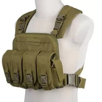 Kamizelka taktyczna Commander Chest Rig - oliwkowa OD-G-GFT-18-016380-00 asgbox.pl