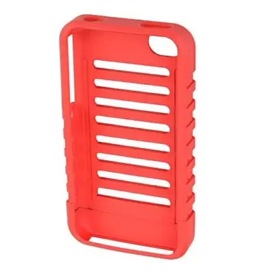 Alternative view of Osłona do telefonu iPhone 4/4s - czerwona