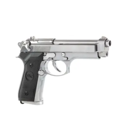 Replika pistoletu SR92 - srebrna OD-G-SRC-02-021691-00 asgbox.pl