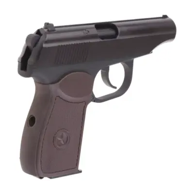Replika pistoletu MK z tłumikiem - czarna/brązowy chwyt OD-G-WET-02-018958-00 asgbox.pl