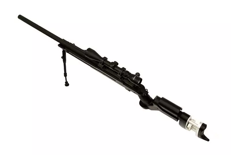 Replika karabinu snajperskiego MB05DUPV (wzmocniona) z lunetą i dwójnogiem OD-G-WEL-03-000998-00 asgbox.pl Replika karabinu snajperskiego MB05DUPV (wzmocniona) z lunetą i dwójnogiem - obrazek 10