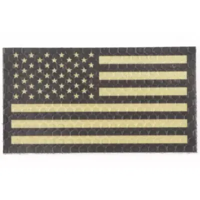 asgbox.pl - Naszywka IR - Flaga USA lewa - tan